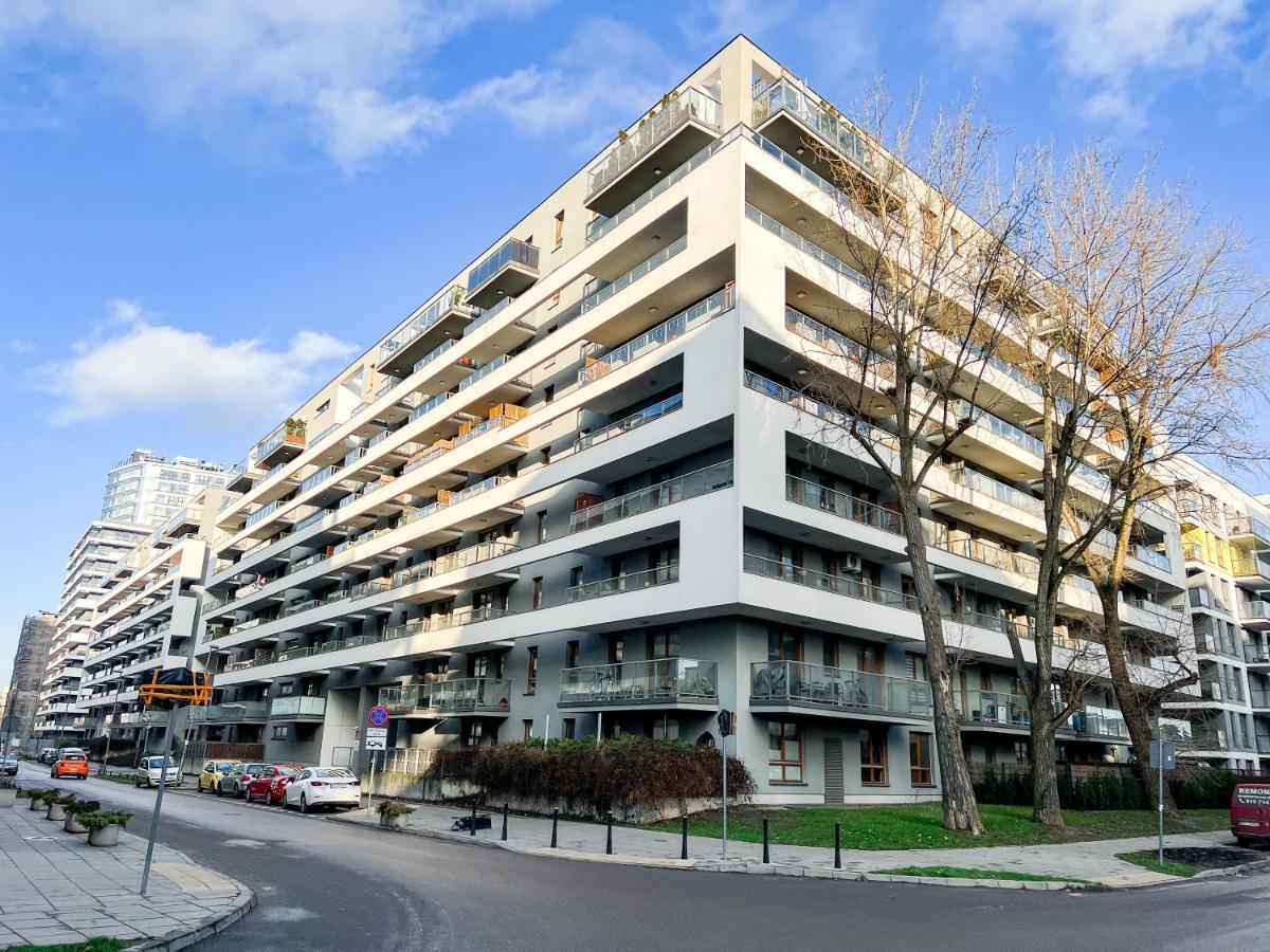 Nowoczesny Apartament - Blisko Centrum Warschau Buitenkant foto