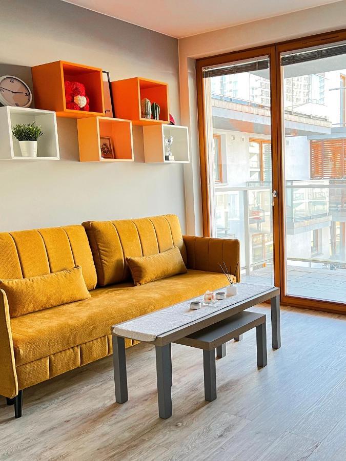 Nowoczesny Apartament - Blisko Centrum Warschau Buitenkant foto