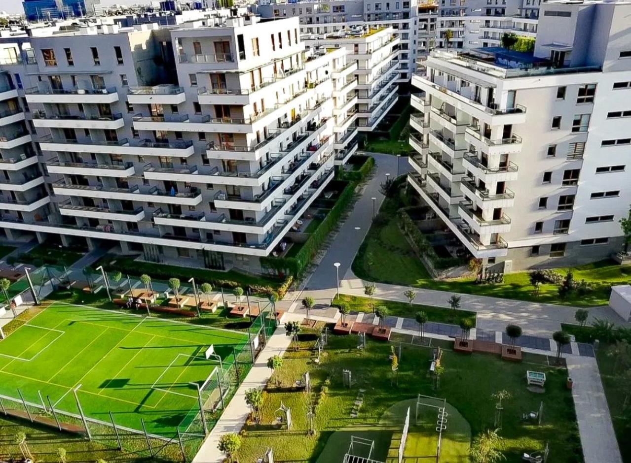 Nowoczesny Apartament - Blisko Centrum Warschau Buitenkant foto