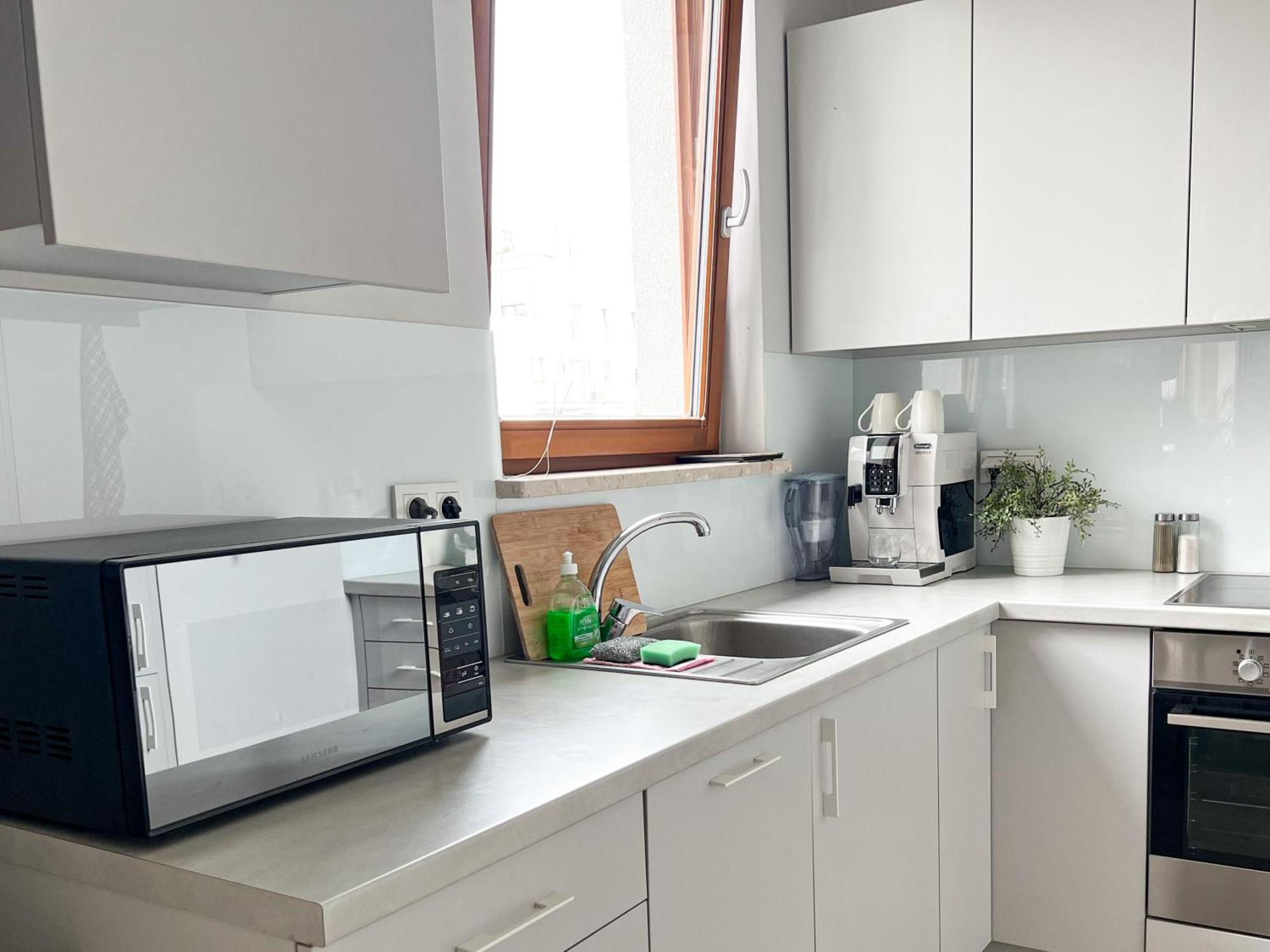 Nowoczesny Apartament - Blisko Centrum Warschau Buitenkant foto